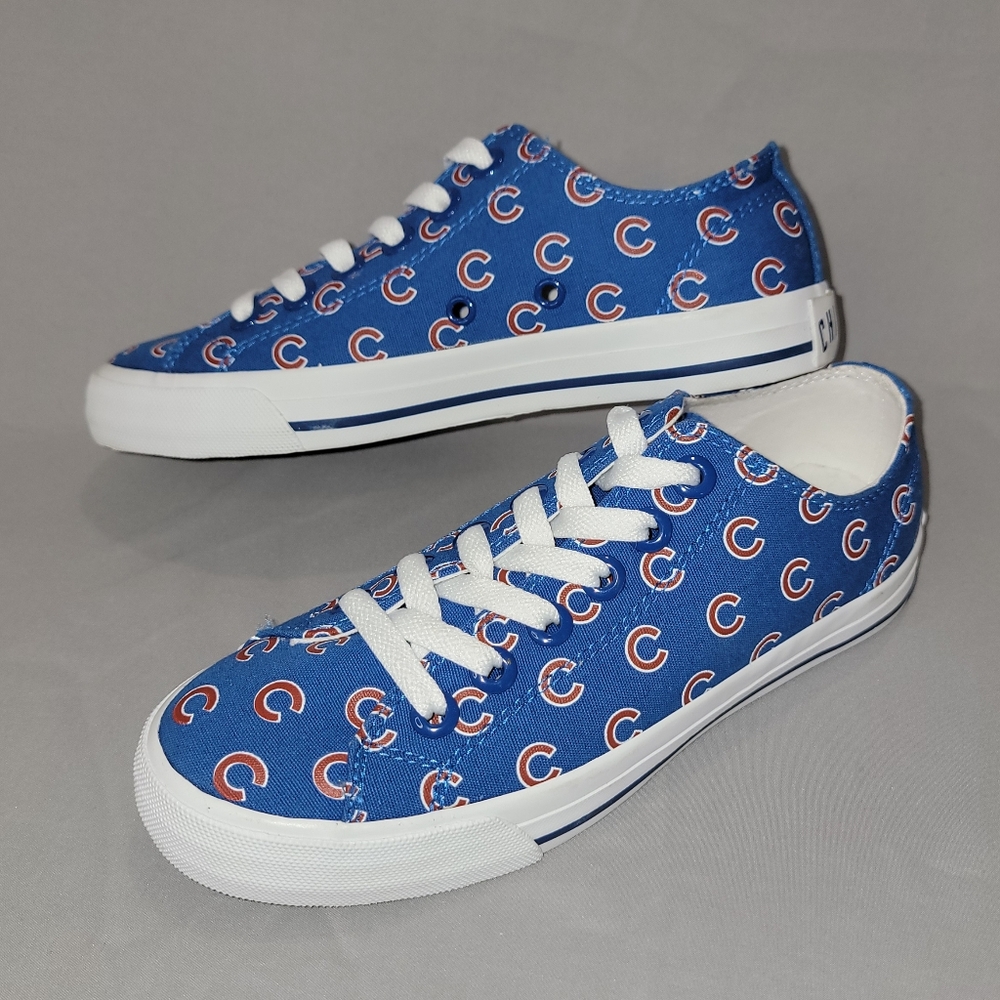 Chicago Cubs Canvas Sneakers